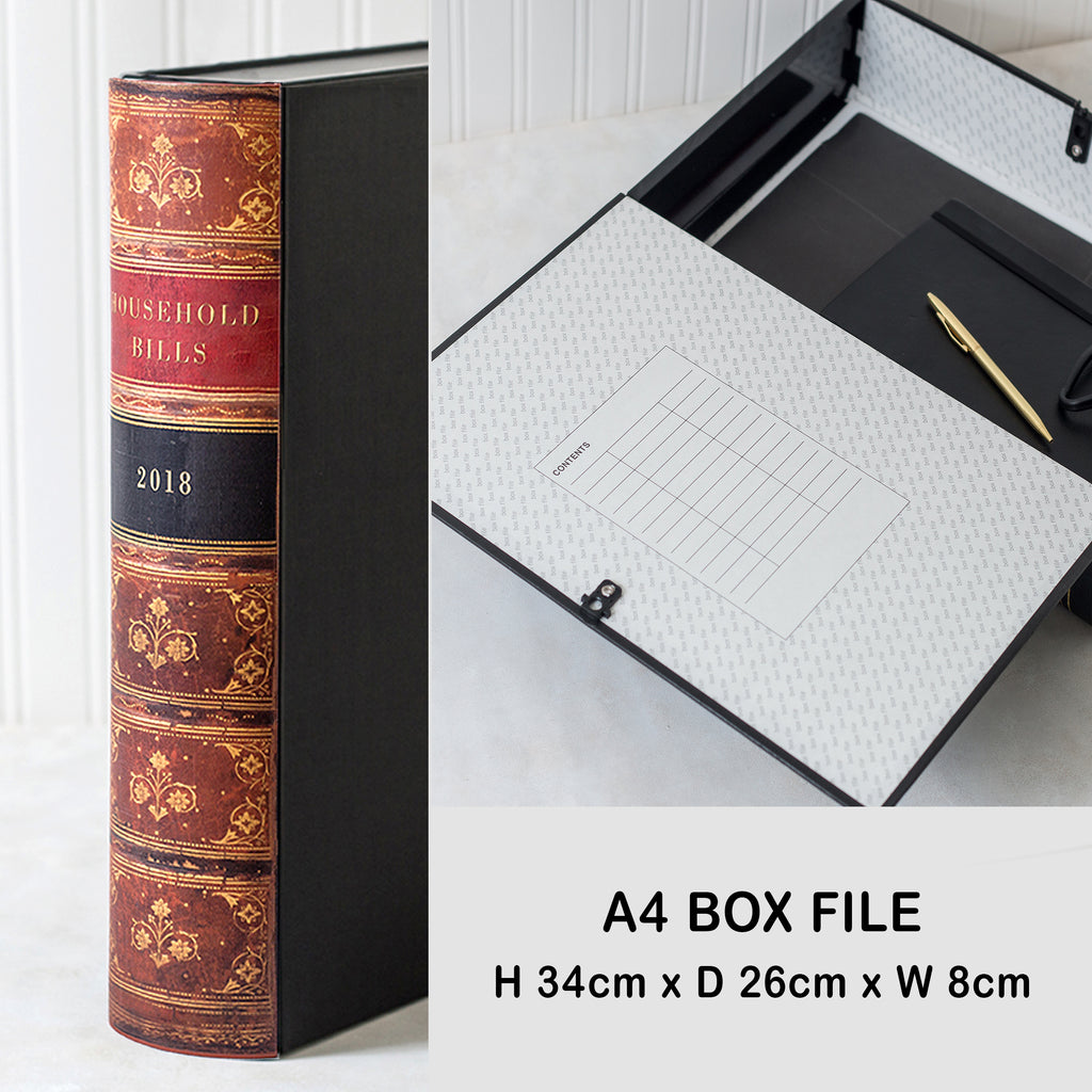 Antique Book File - Design 1