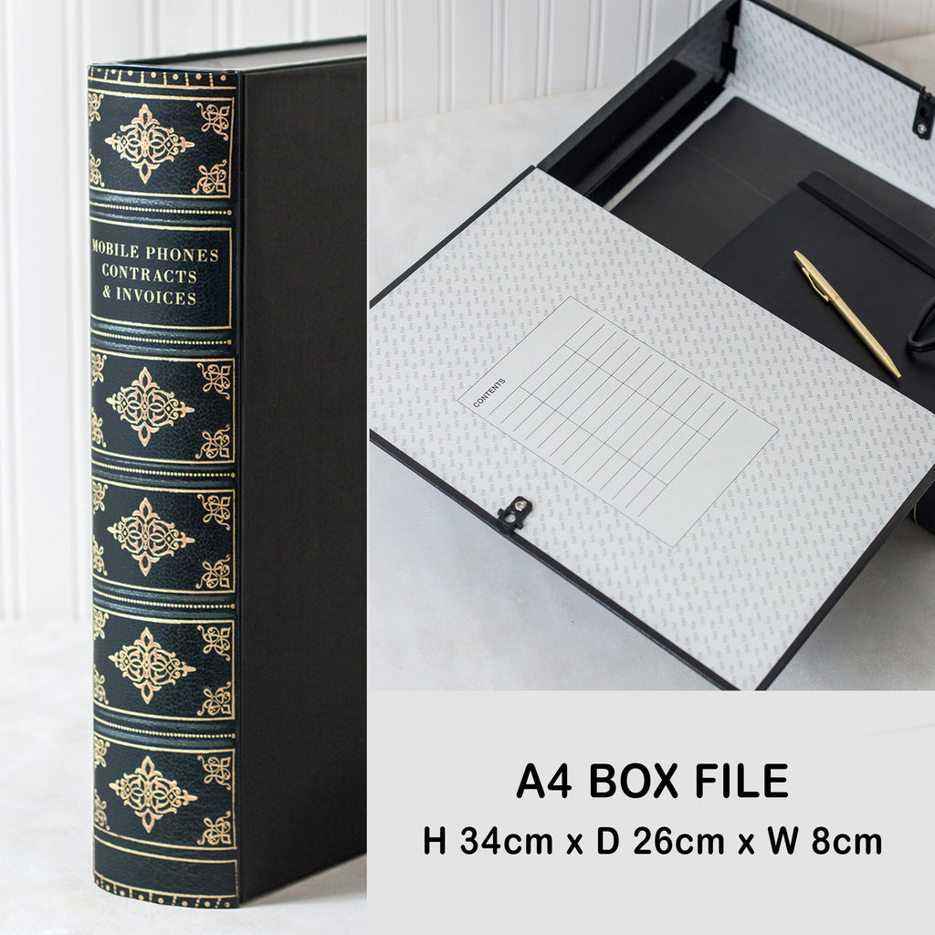 Antique Book File - Design 8