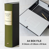 Olive Vintage Book File