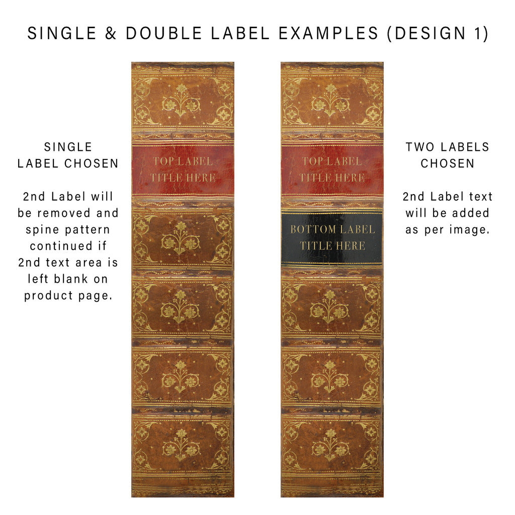 Antique Book File - Design 1