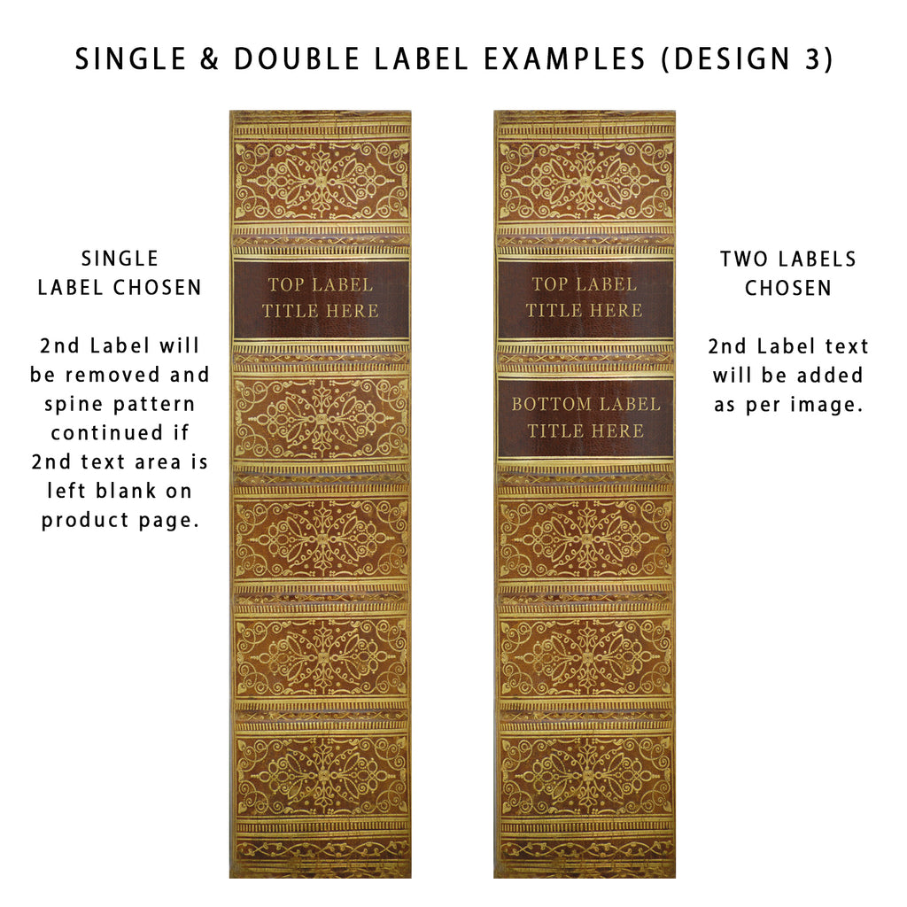 Antique Book File - Design 3