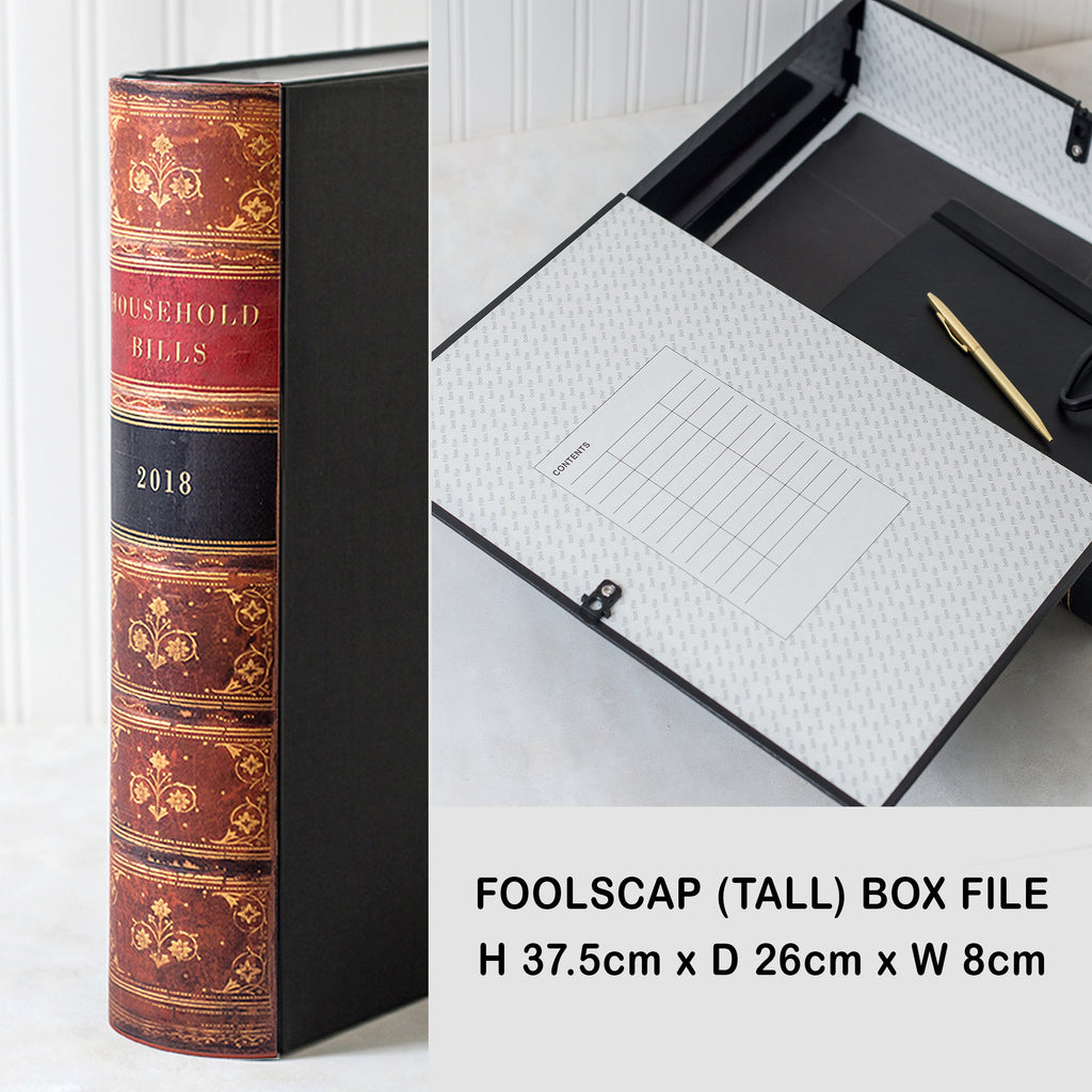 Antique Book File - Design 1