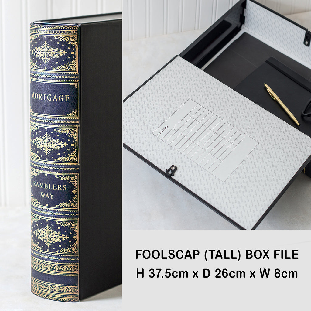 Antique Book File - Design 4