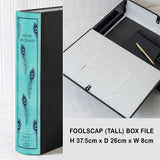 Hardback Book File - Peacock
