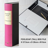 Pink Vintage Book File