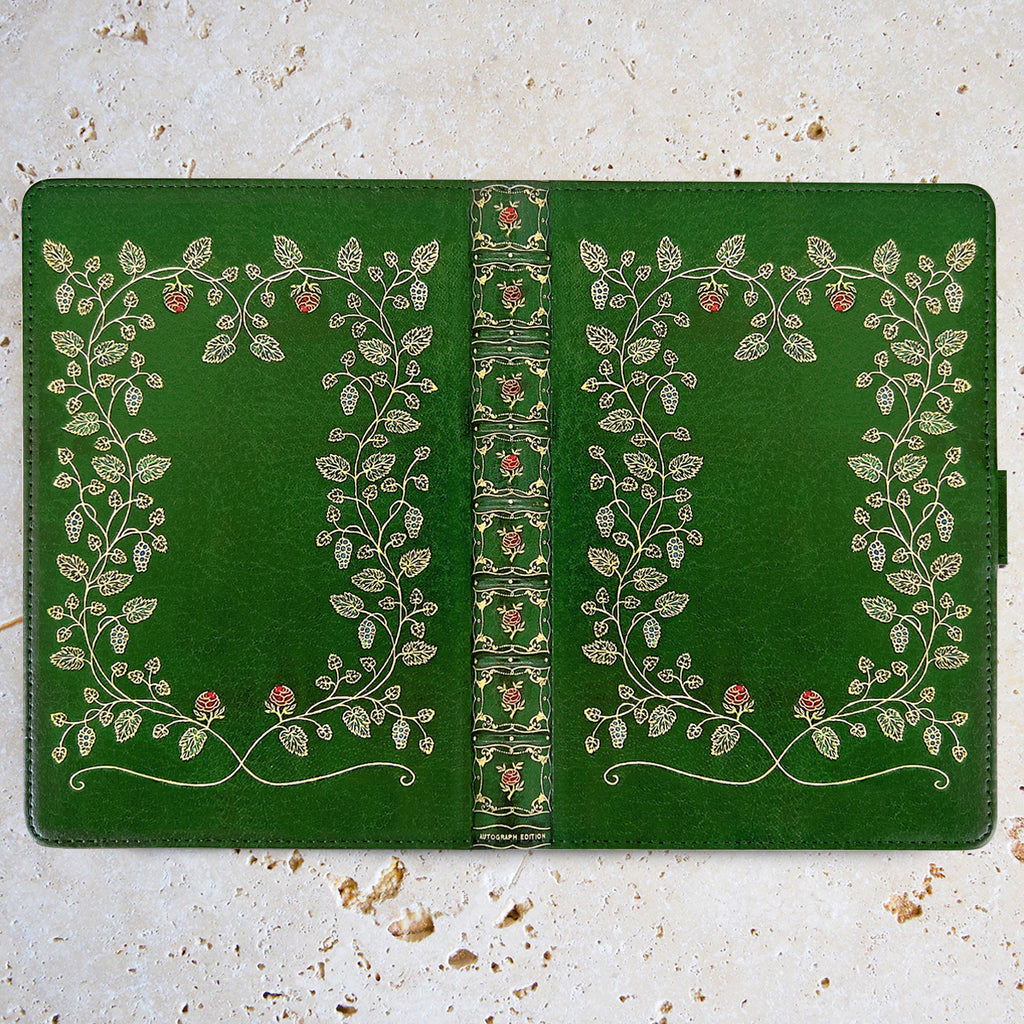 Floral Green Universal Kindle, eReader & Tablet Case