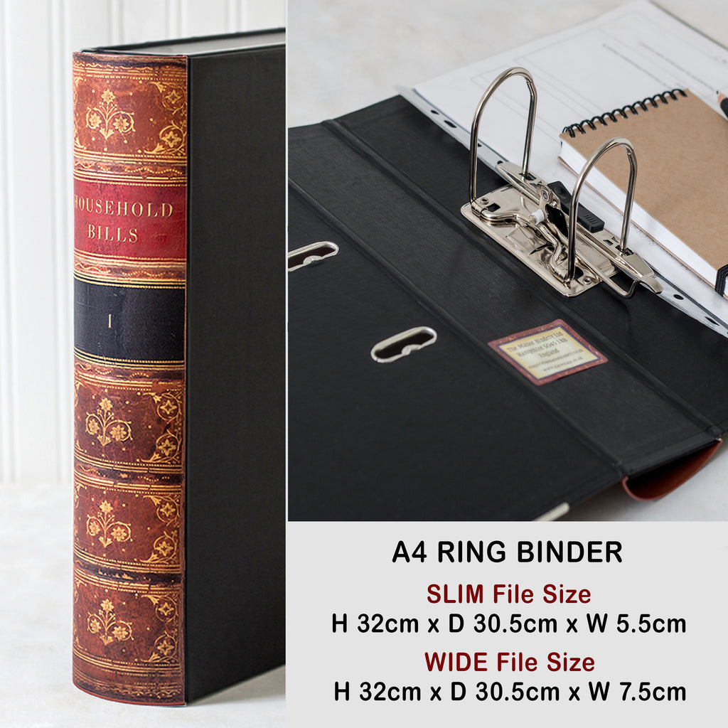 Antique Book File - Design 1