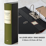 Olive Vintage Book File