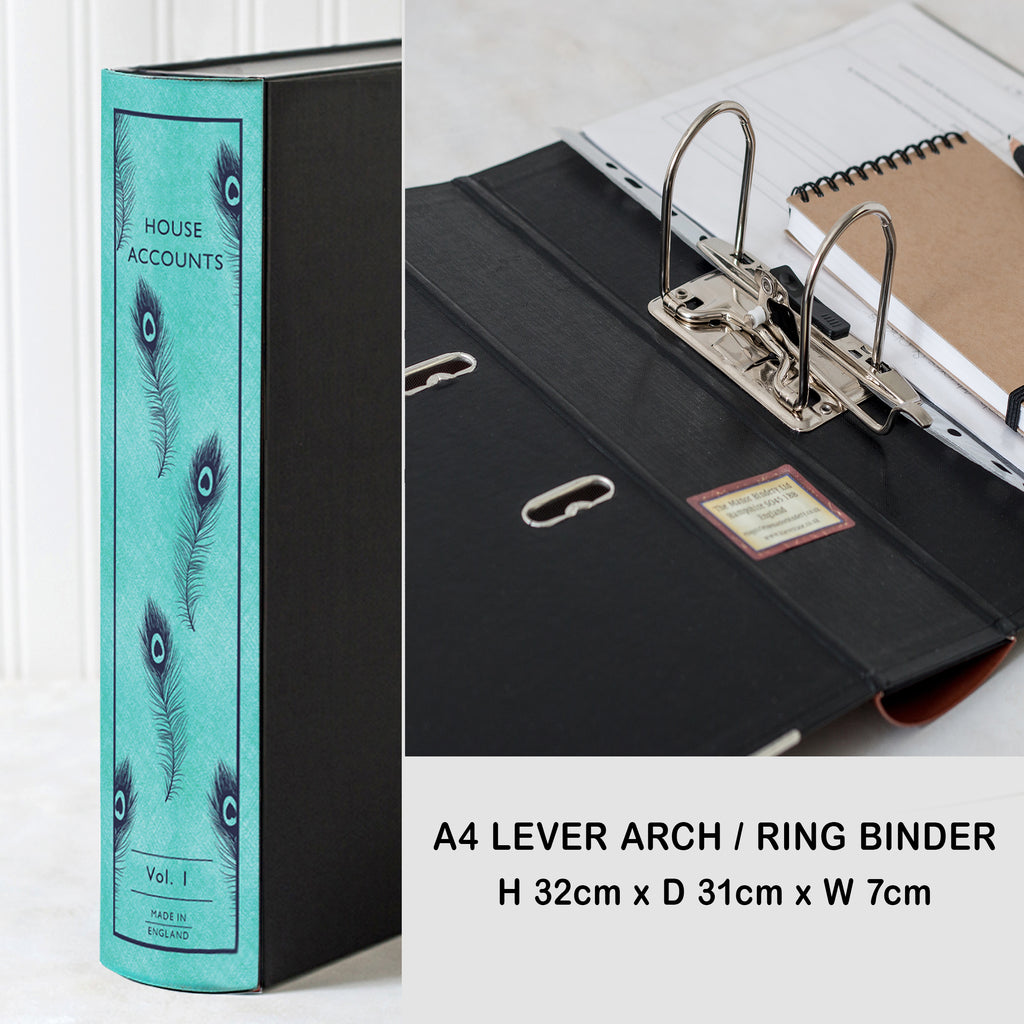 Hardback Book File - Peacock