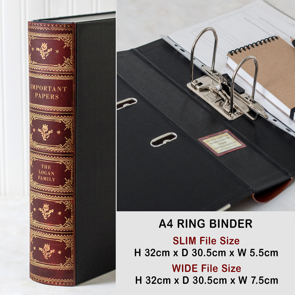 Antique Book File - Design 9