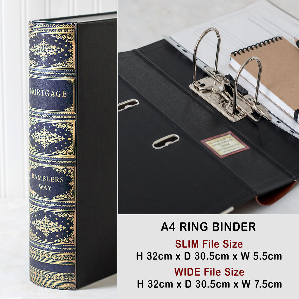 Antique Book File - Design 4