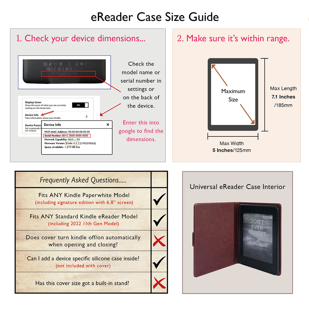 One Book to Rule Them All Universal Kindle, eReader & Tablet Case
