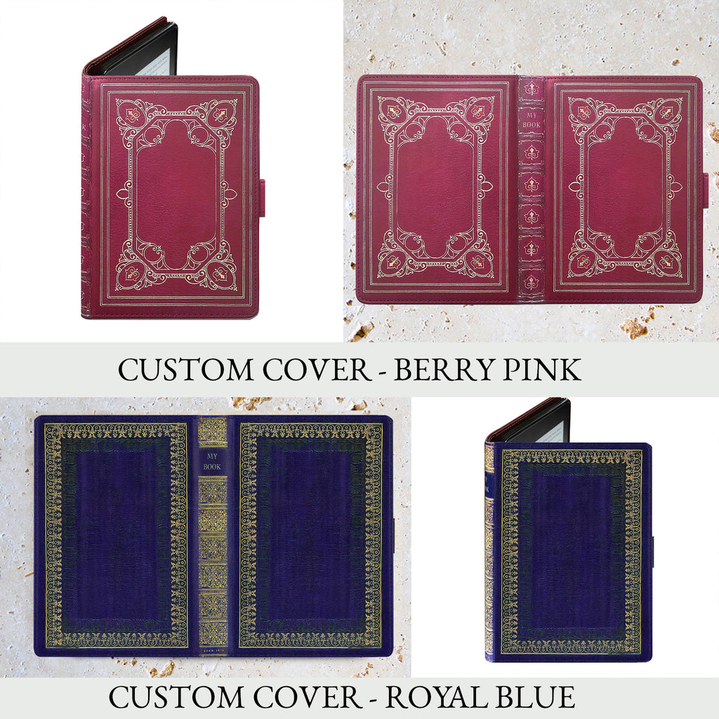Customised Luxury Faux Leather Reusable Lined Notebook - Various Designs