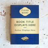 Customised Vintage Book Cover - Various Colours - Universal eReader Case