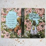 The Secret Garden - Luxury Faux Leather Reusable Lined Notebook
