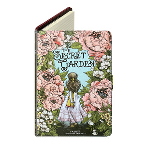 The Secret Garden - Luxury Faux Leather Reusable Lined Notebook