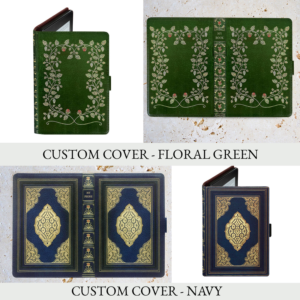 Customised Luxury Faux Leather Cases for eReader & Tablet