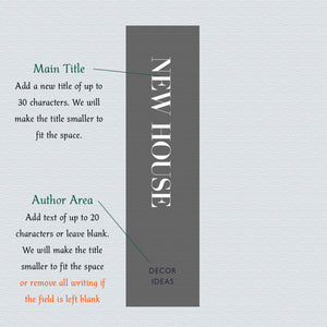 Modern Book Style File - Design H