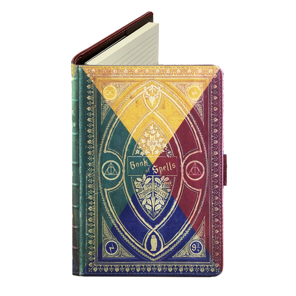 Hogwarts Potter Themed - Luxury Faux Leather Lined Notebook