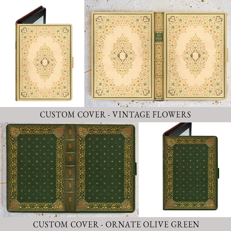 Customised Luxury Faux Leather Cases for eReader & Tablet