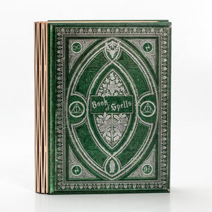 Classic Book Light - Book of Spells Slytherin Themed