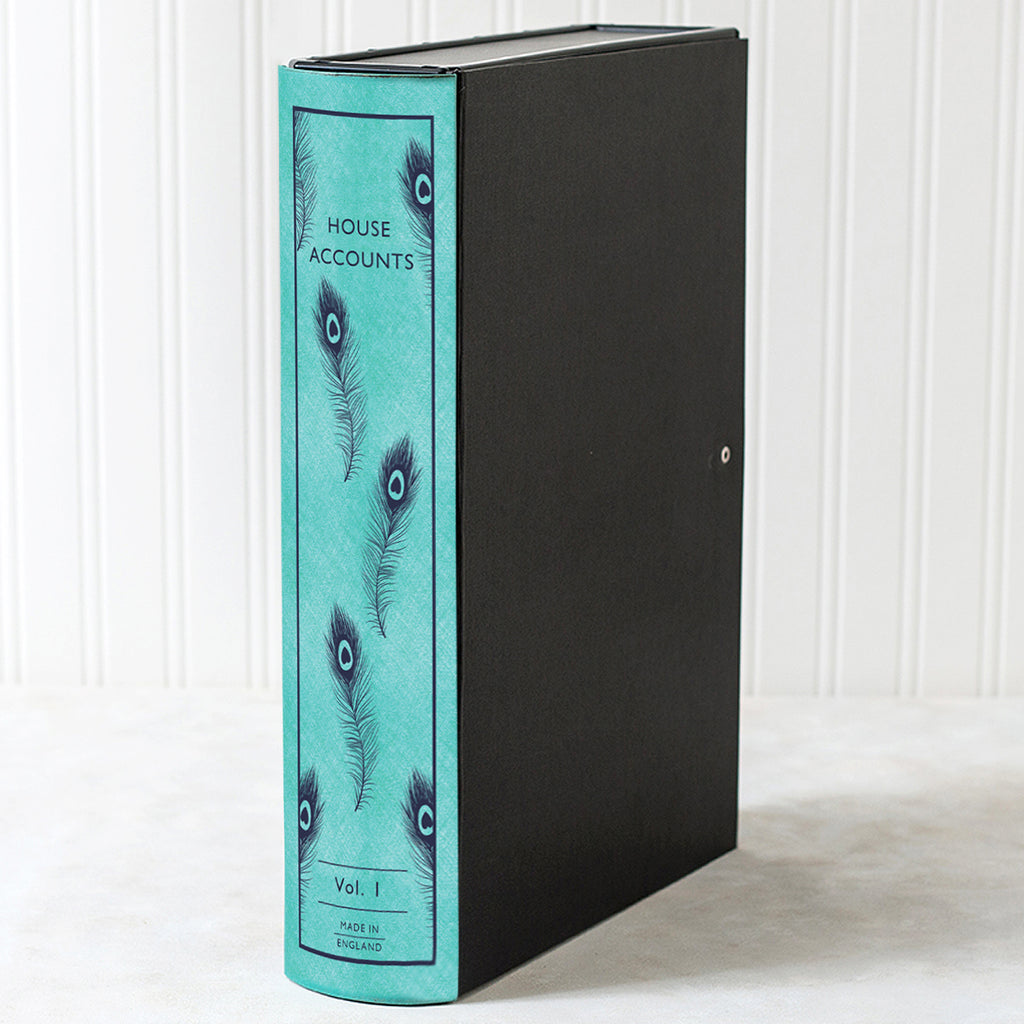 Hardback Book File - Peacock