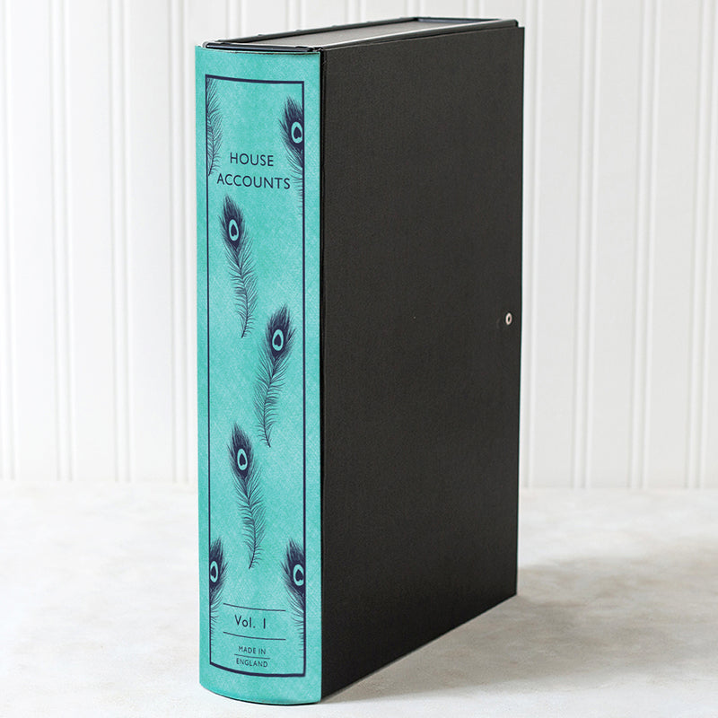 Hardback Book File - Peacock
