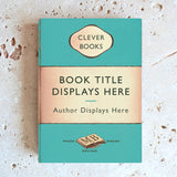 Customised Vintage Book Cover - Various Colours - Universal eReader Case