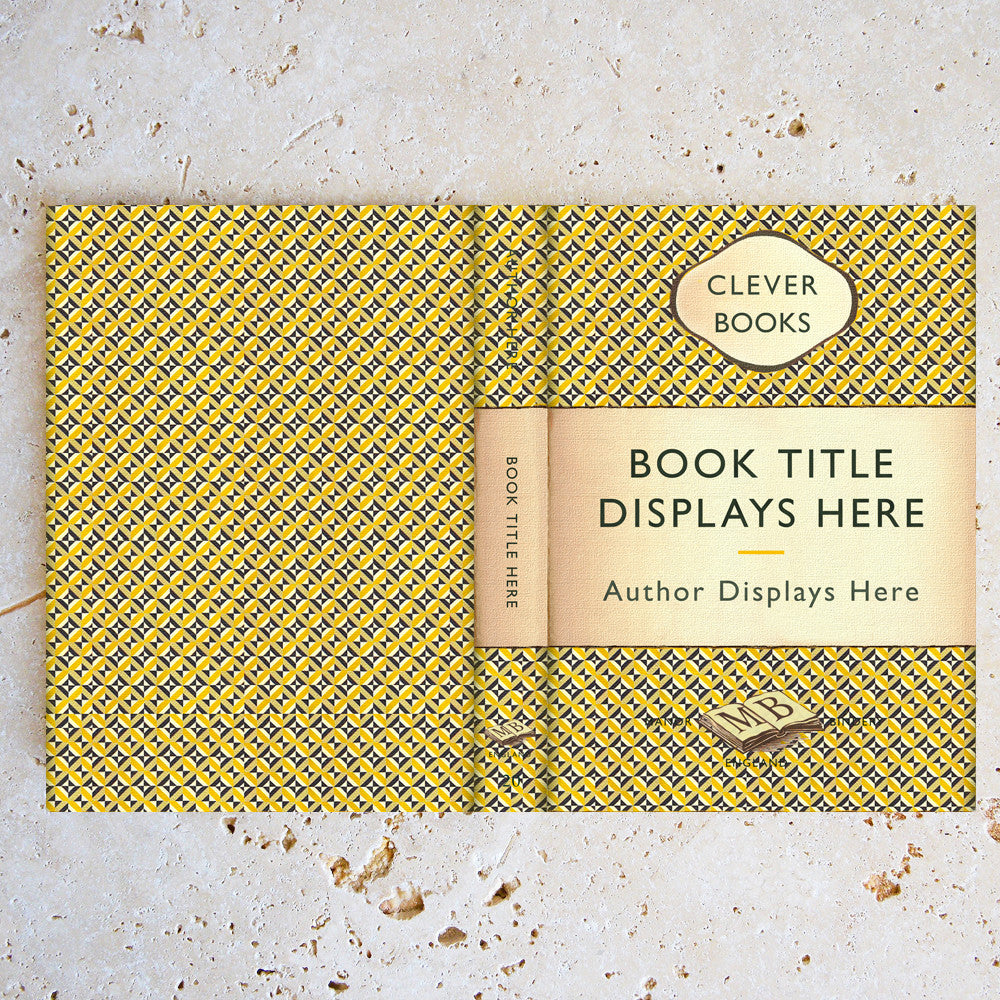 Customised Vintage Book Cover - Various Colours - Universal eReader Case