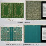 Universal Hardback Book Case for Kindle, Paperwhite, Colorsoft, Oasis, Scribe, Kobo Clara, Libra and Most eReaders