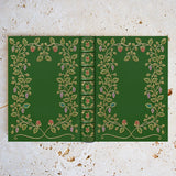 Floral Green Classic Book / Universal eReader Case