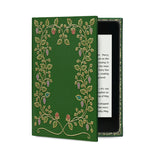 Floral Green Classic Book / Universal eReader Case