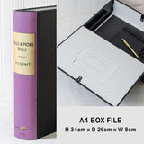 Lilac Vintage Book File