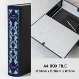 Hardback Book File - Navy