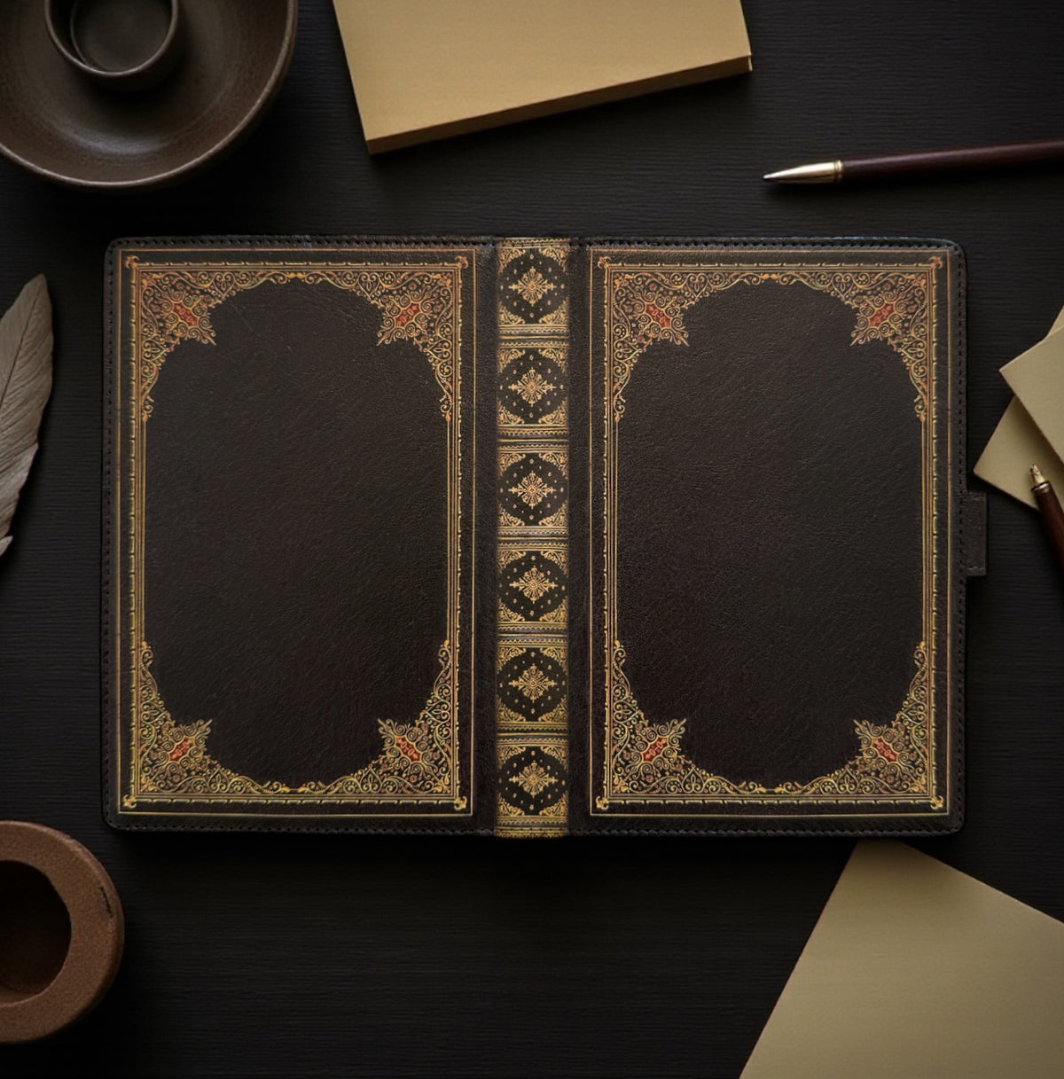 Classic Black – Leather Look <br> Kindle & eReader Case