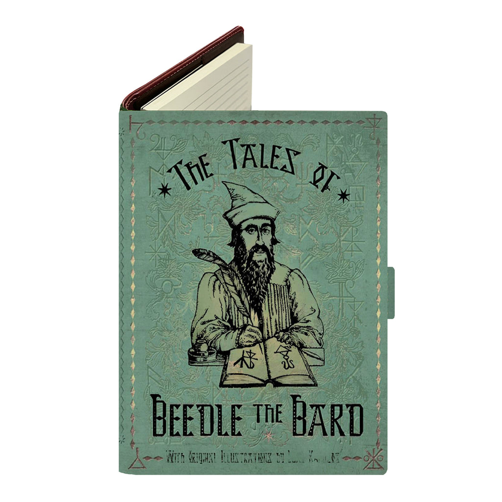 Beedle the Bard - Luxury Faux Leather Reusable Lined Notebook