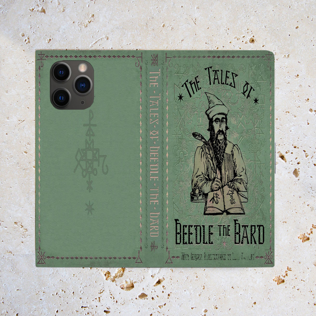 Faux Leather iPhone Case - Beedle The Bard