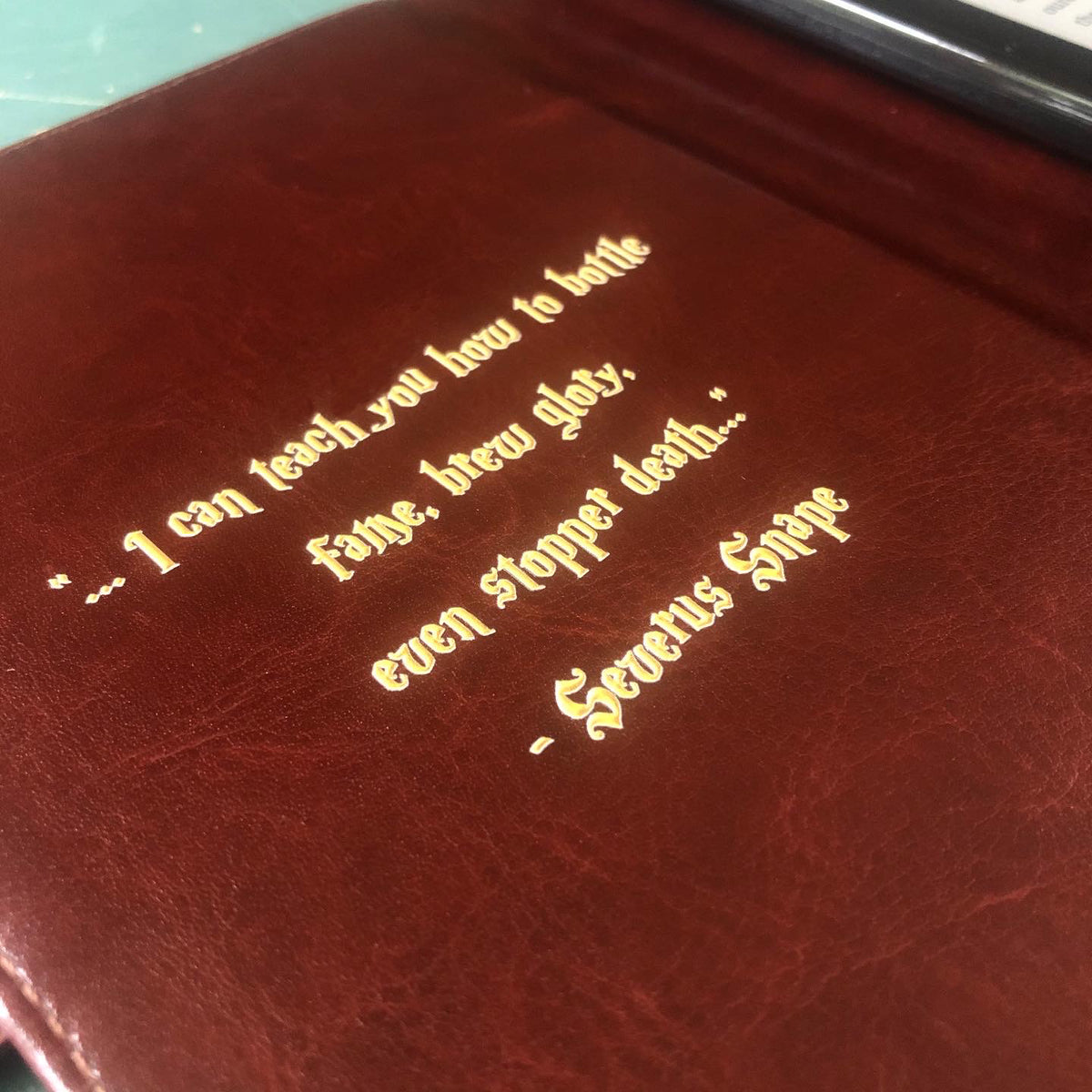 Advanced Potion Making <br> Leather Look <br> Kindle & eReader Case