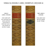 Antique Book File - Design 6
