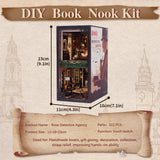 DIY Book Nook Light Puzzle - Detective Agency