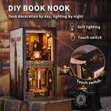 DIY Book Nook Light Puzzle - Detective Agency