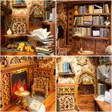 DIY Book Nook Light Puzzle - Eternal Bookstore