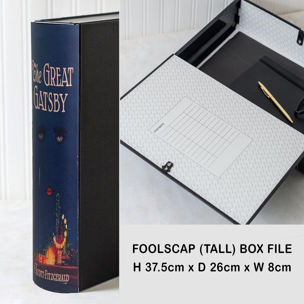 File One Book Iconic Book File – The Great Gatsby | KleverCase