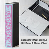 Hardback Book File - Hearts