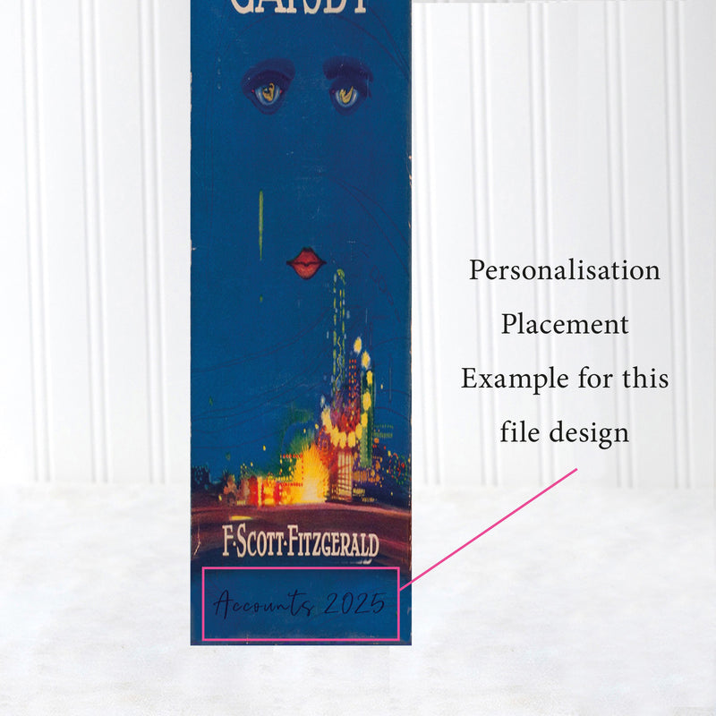 Iconic Book File - Great Gatsby