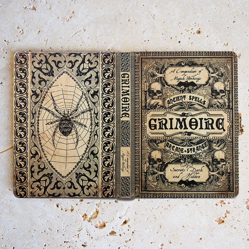 Dust Jacket Paperback Book Protector - Grimoire Magic