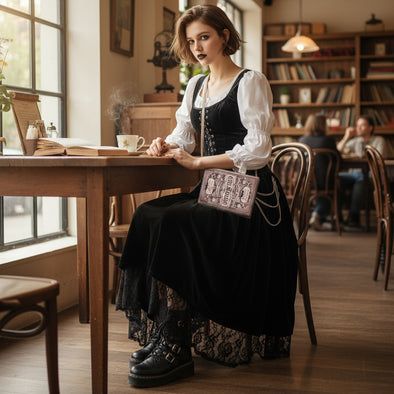 Grimoire アンティークビスチェ Grimoire Magic Making Cross Body Bag | KleverCase