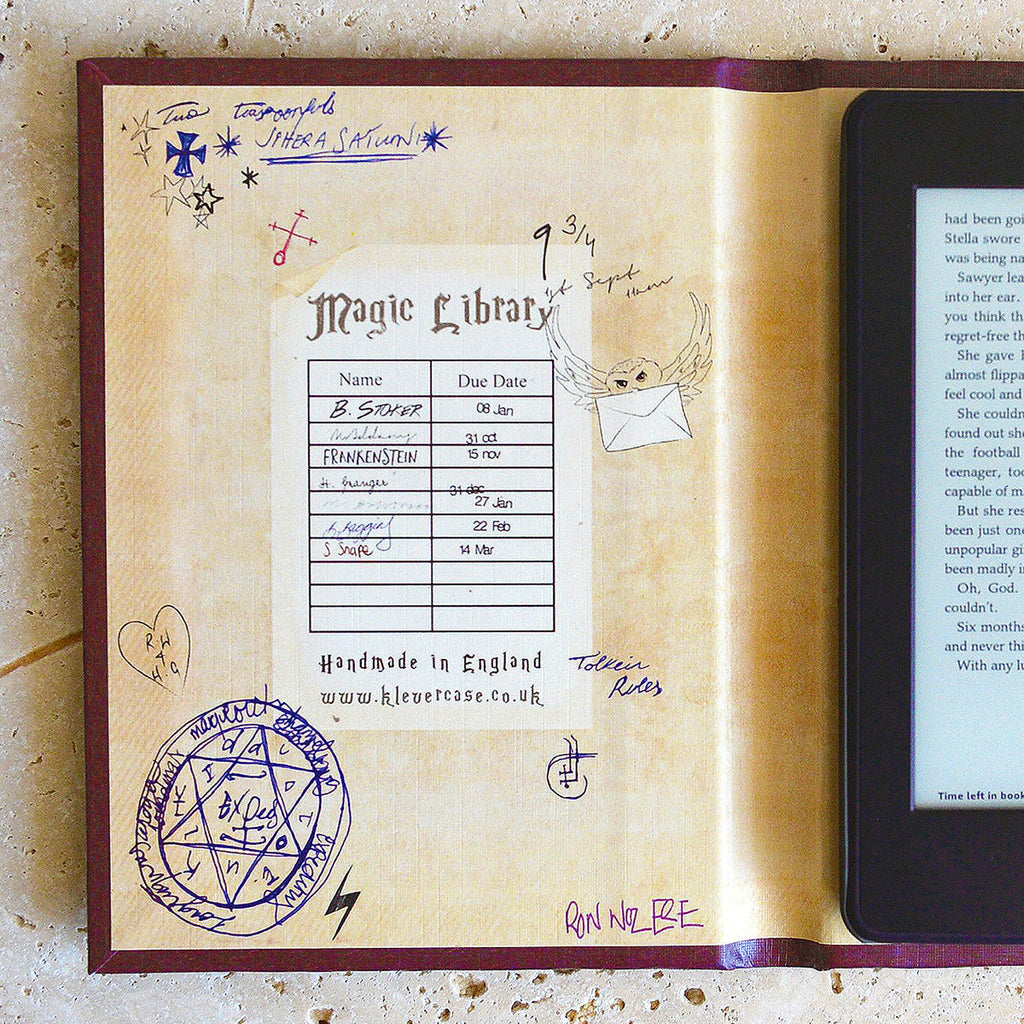 KleverCase Kindle Paperwhite y Universal eReader Case con lujosas