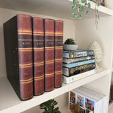 Set of 4 - Book-Look A4 Ring Binders - Shakespeares Works