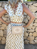 Vintage Flowers / Cross-Body Bag